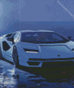 Lamborghini Countach Diamond Painting