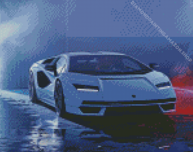 Lamborghini Countach Diamond Painting