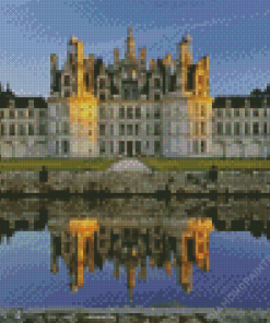 Loire France Chateau de Chambord Diamond Painting