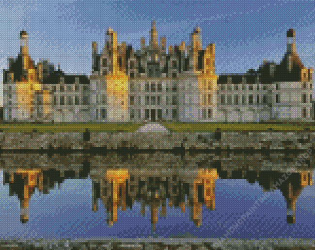 Loire France Chateau de Chambord Diamond Painting