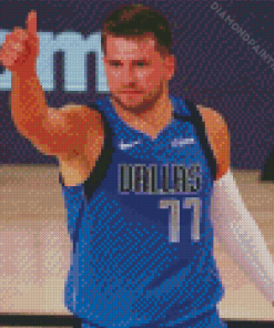 Luka Doncic Diamond Painting