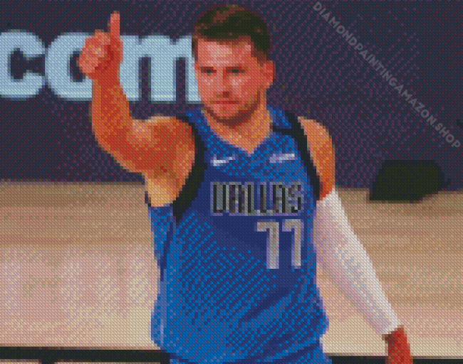 Luka Doncic Diamond Painting