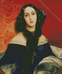 MA Beck Portrait Bryullov Diamond Painting