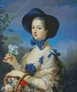 Madame De Pompadour Portrait Diamond Painting