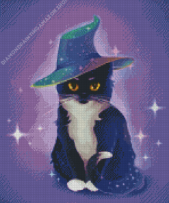 Magical Cat Art Diamond Painting