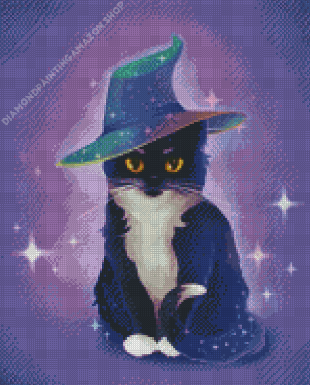 Magical Cat Art Diamond Painting