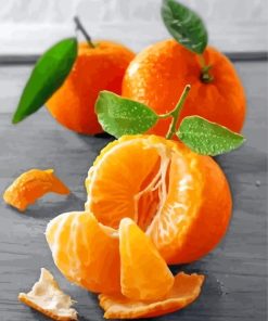 Mandarin Fruit Diamond Painting