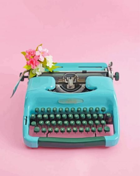 Manual Typewriter Diamond Painting