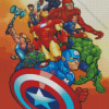 Marvel SuperHeroes Diamond Painting