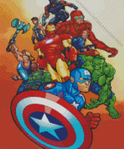 Marvel SuperHeroes Diamond Painting