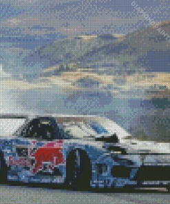 Mazda RX7 Drifting Diamond Painting