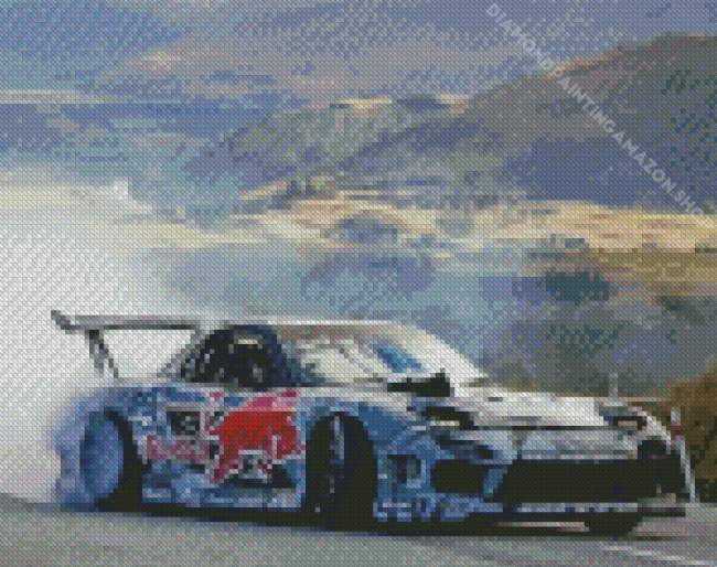 Mazda RX7 Drifting Diamond Painting