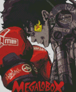 Megalo Box Anime Diamond Painting