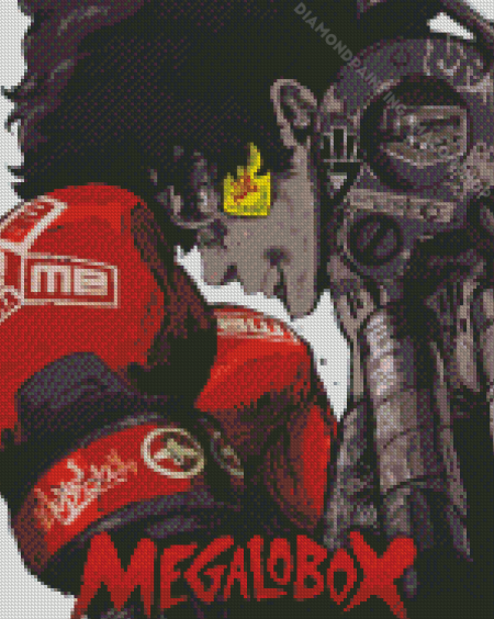 Megalo Box Anime Diamond Painting
