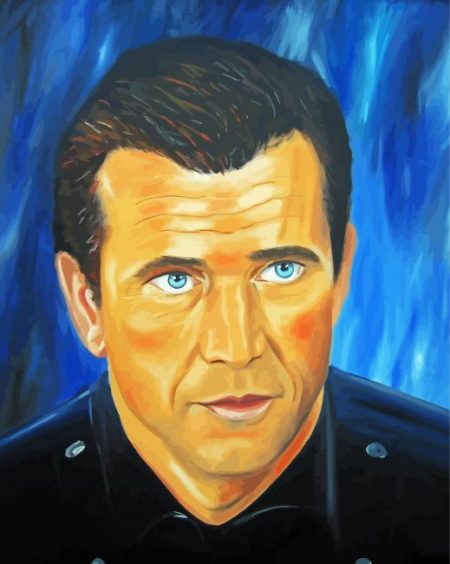 Mel Gibson Art Diamond Painting