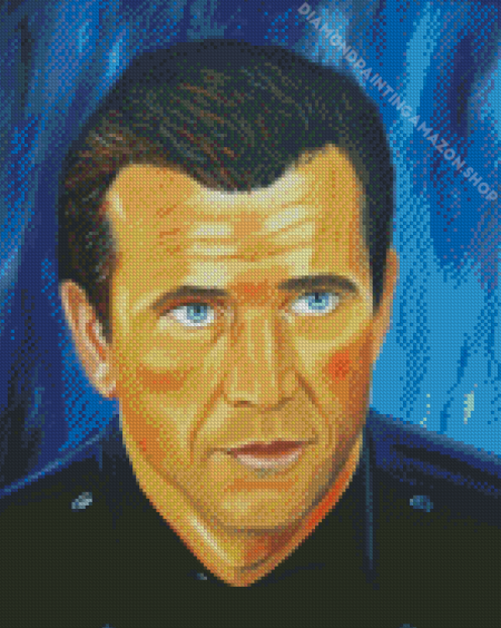 Mel Gibson Art Diamond Painting