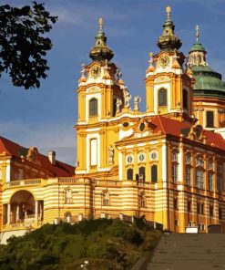 Melk Abbey Building Diamond Painting