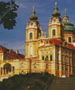 Melk Abbey Building Diamond Painting