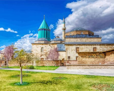 Mevlana Museum Turkey Diamond Painting