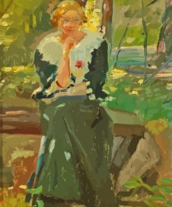 Michael Ancher Portrait Helga Ancher Diamond Painting