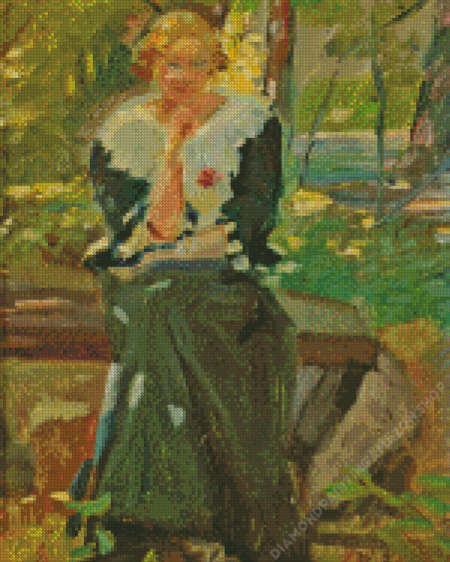 Michael Ancher Portrait Helga Ancher Diamond Painting