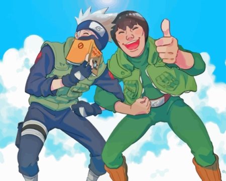 Might Guy And Kakashi Diamond Painting