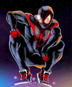 Miles Morales Marvel Hero Diamond Painting