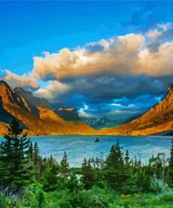 Montana Glacier National Park Diamond Painting