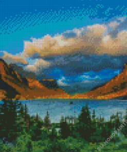 Montana Glacier National Park Diamond Painting