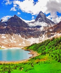 Mount Assiniboine Provincial Park Diamond Painting