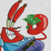 Mr Krabs Animation Character Diamond Painting