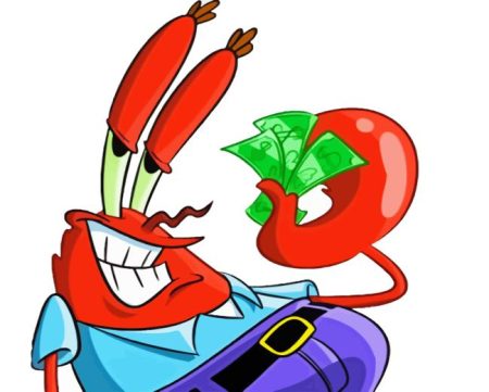 Mr Krabs Animation Character Diamond Painting