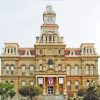 Muskingum County Courthouse In Zanesville Diamond Painting