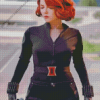 Natasha Romanoff Black Widow Diamond Painting