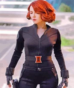 Natasha Romanoff Black Widow Diamond Painting