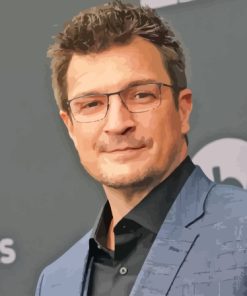 Nathan Fillion Diamond Painting