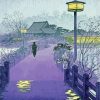 Night Rain At Shinobazu Pond Diamond Painting