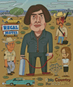 No Country For Old Men Poster Art Diamond Painting