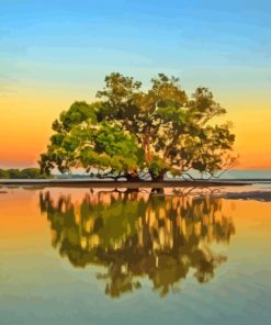 Nudgee Beach In Australia Diamond Painting