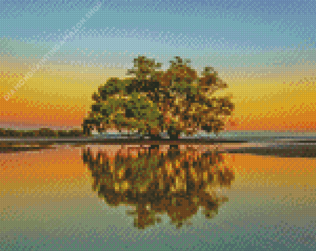 Nudgee Beach In Australia Diamond Painting