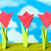 Origami Tulips Diamond Painting