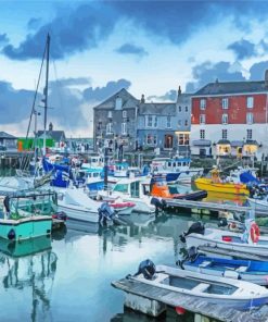 Padstow Harbour Diamond Painting