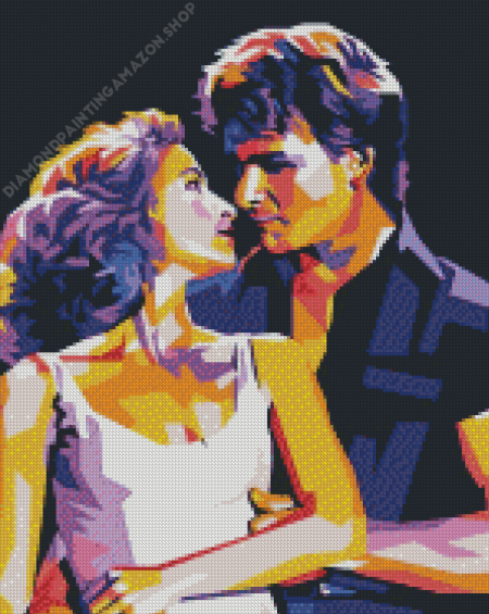Patrick Swayze And Jennifer Grey Diamond Painting