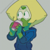 Peridot Drinking Coffee Diamond Painting