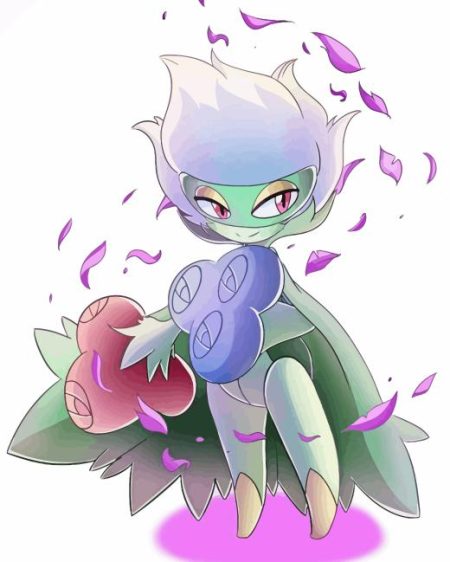 Pokemon Species Roserade Diamond Painting