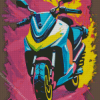 Pop Art Honda Vario Diamond Painting