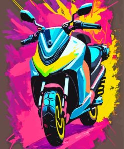 Pop Art Honda Vario Diamond Painting