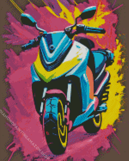 Pop Art Honda Vario Diamond Painting