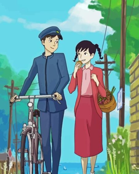 Poppy Hill Anime Diamond Painting