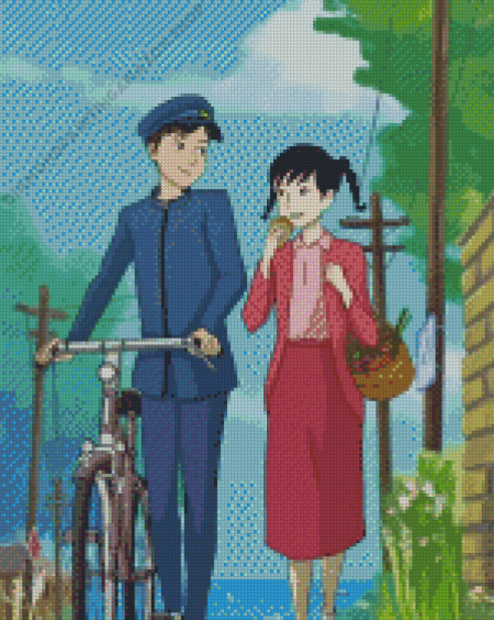 Poppy Hill Anime Diamond Painting